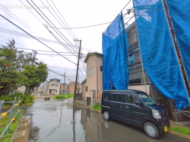 埼玉県川口市大字伊刈の新築戸建てシート写真 2026年4月30日撮影