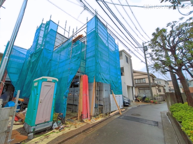 埼玉県川口市原町の新築戸建てシート写真 2026年4月1日撮影