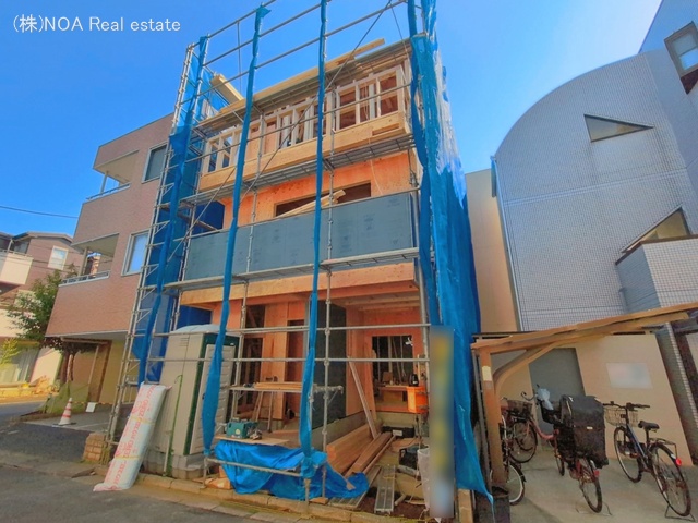 埼玉県川口市芝２丁目の新築戸建て上棟写真 2026年4月2日撮影