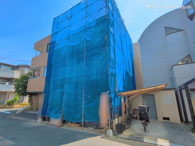 埼玉県川口市芝２丁目の新築戸建てシート写真 2026年5月19日撮影