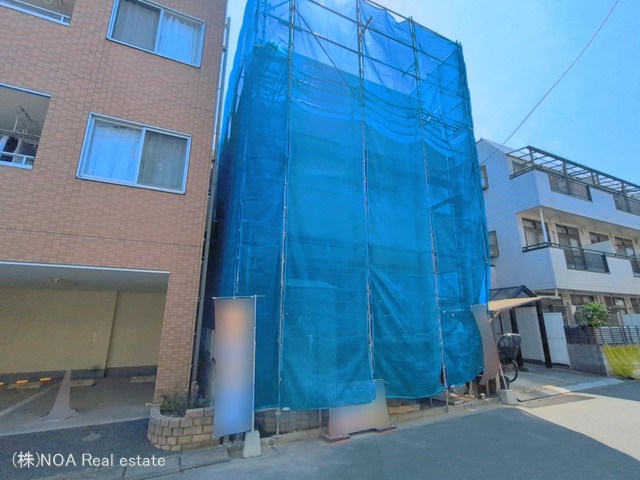 埼玉県川口市芝２丁目の新築戸建てシート写真 2026年5月19日撮影
