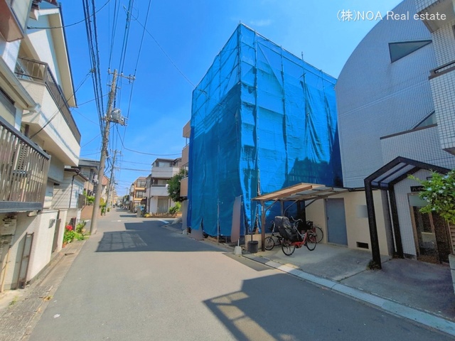 埼玉県川口市芝２丁目の新築戸建てシート写真 2026年5月19日撮影