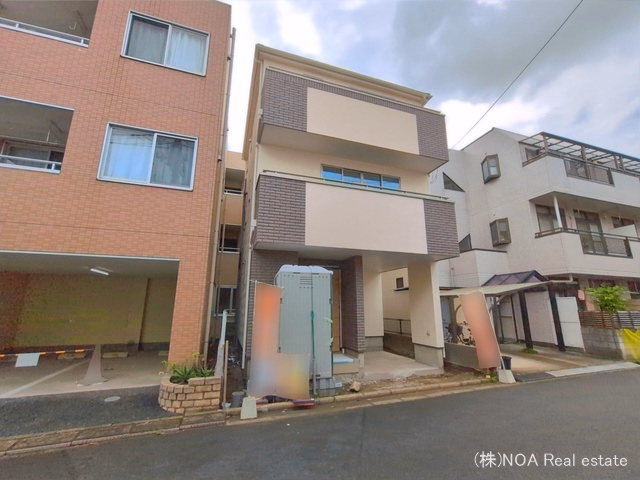 埼玉県川口市芝2丁目の新築戸建て外構写真 2026年7月5日撮影