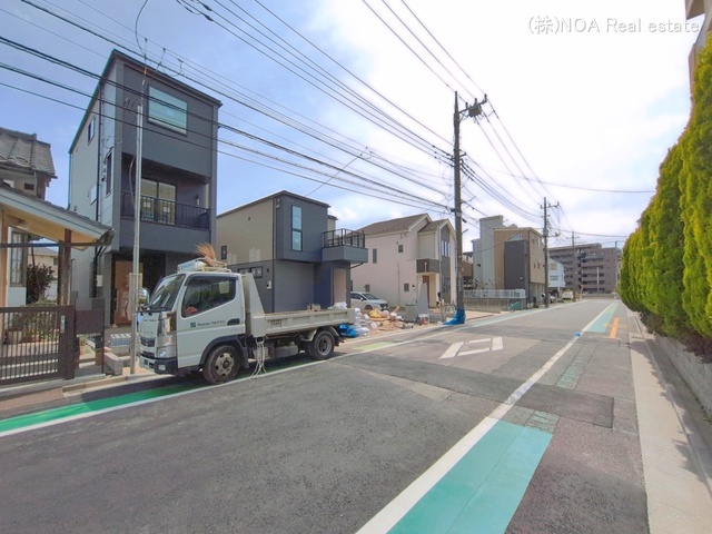 埼玉県川口市朝日3丁目の新築戸建て外構写真 2026年4月8日撮影