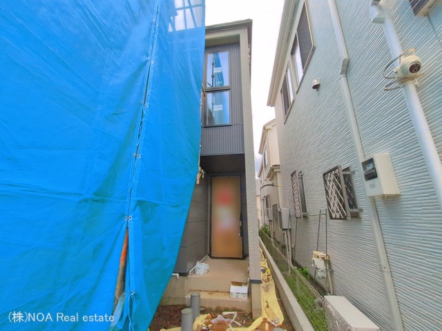 埼玉県川口市朝日３丁目の新築戸建て外構写真 2026年3月26日撮影