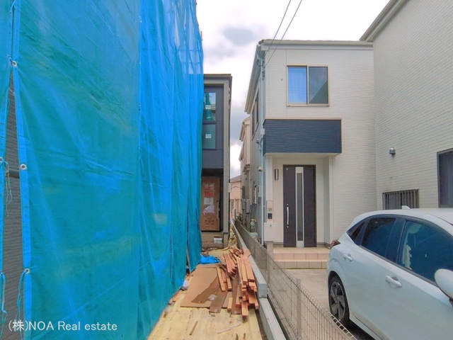 埼玉県川口市朝日３丁目の新築戸建て外構写真 2026年3月26日撮影