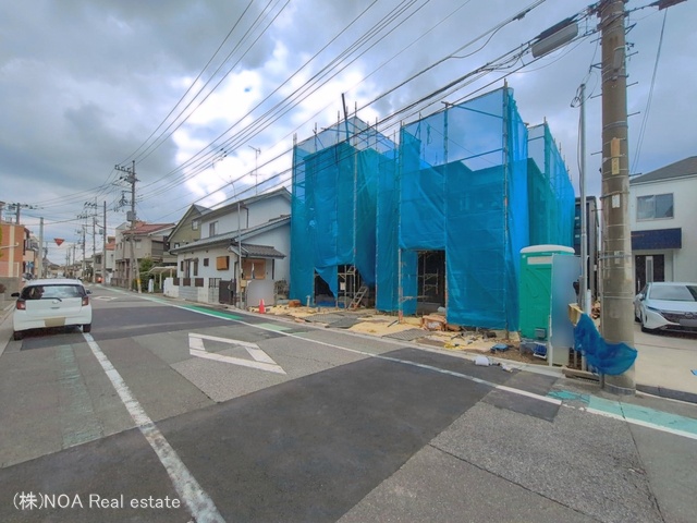 埼玉県川口市朝日３丁目の新築戸建て外構写真 2026年3月26日撮影