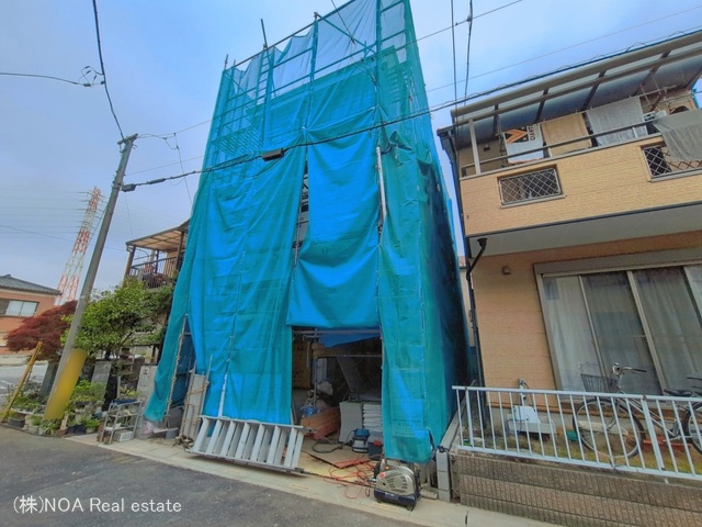 埼玉県川口市大字芝の新築戸建てシート写真 2026年4月13日撮影