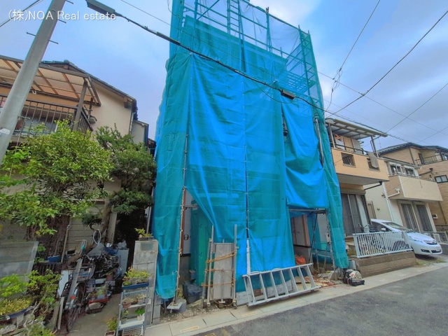 埼玉県川口市大字芝の新築戸建てシート写真 2026年4月13日撮影