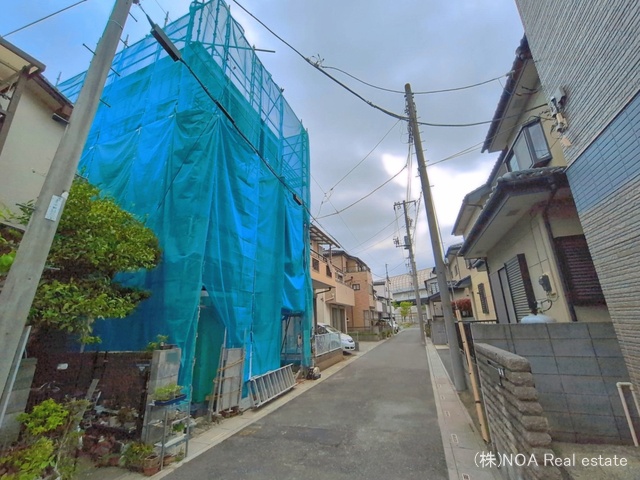 埼玉県川口市大字芝の新築戸建てシート写真 2026年4月13日撮影