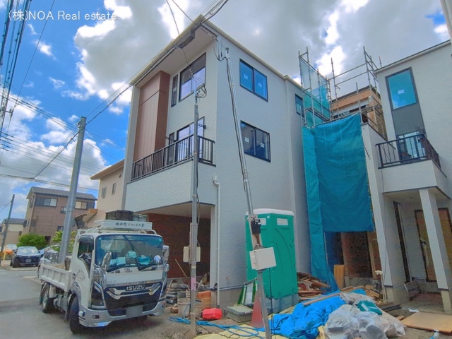 埼玉県川口市飯塚４丁目の新築戸建て外構写真 2026年5月10日撮影