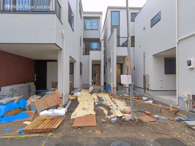 埼玉県川口市飯塚４丁目の新築戸建て外構写真 2026年6月25日撮影