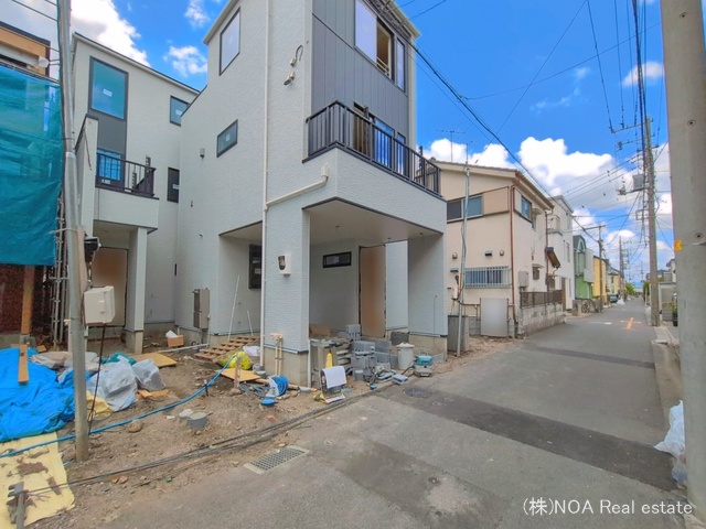 埼玉県川口市飯塚４丁目の新築戸建て外構写真 2026年5月10日撮影