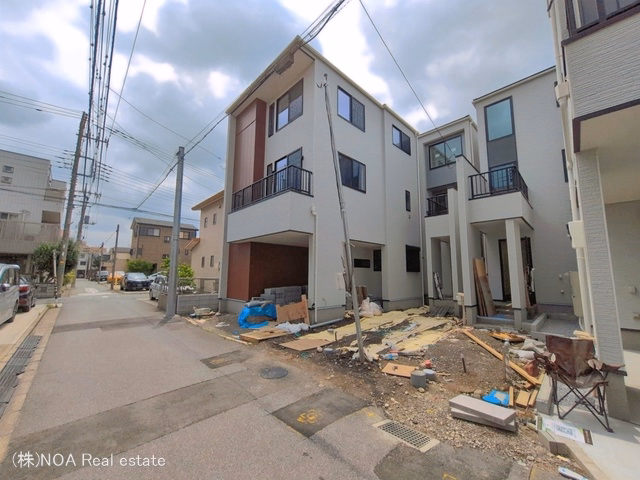 埼玉県川口市飯塚4丁目の新築戸建て外構写真 2026年6月29日撮影