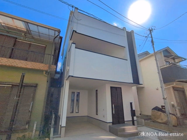 埼玉県川口市芝西２丁目の新築戸建て完成写真 2026年7月8日撮影