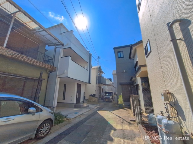 埼玉県川口市芝西２丁目の新築戸建て完成写真 2026年7月8日撮影