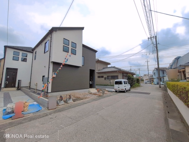 埼玉県川口市赤井３丁目の新築戸建て外構写真 2026年6月29日撮影
