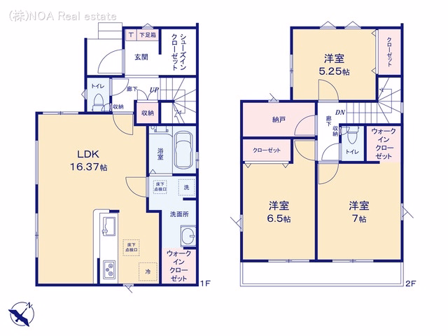 川口市赤井3丁目(戸建)04 間取図