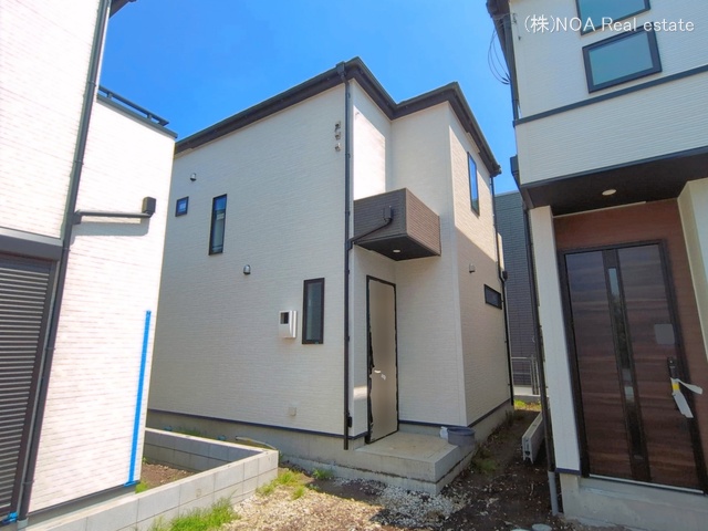 埼玉県川口市赤井3丁目の新築戸建て外構写真 2026年5月14日撮影