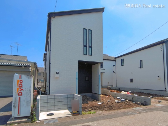 埼玉県川口市赤井３丁目の新築戸建て外構写真 2026年5月14日撮影