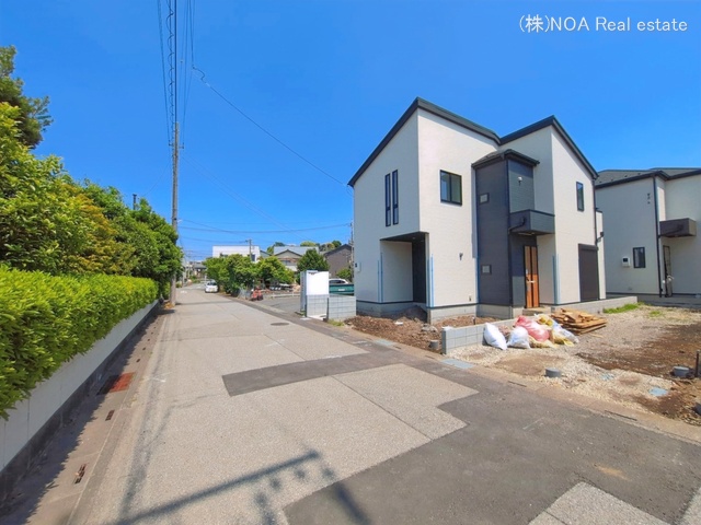 埼玉県川口市赤井３丁目の新築戸建て外構写真 2026年5月14日撮影