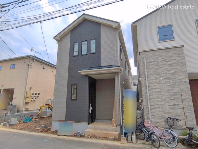 埼玉県川口市江戸３丁目の新築戸建て外構写真 2026年6月29日撮影