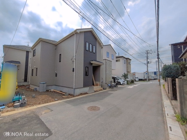 埼玉県川口市江戸３丁目の新築戸建て外構写真 2026年6月29日撮影