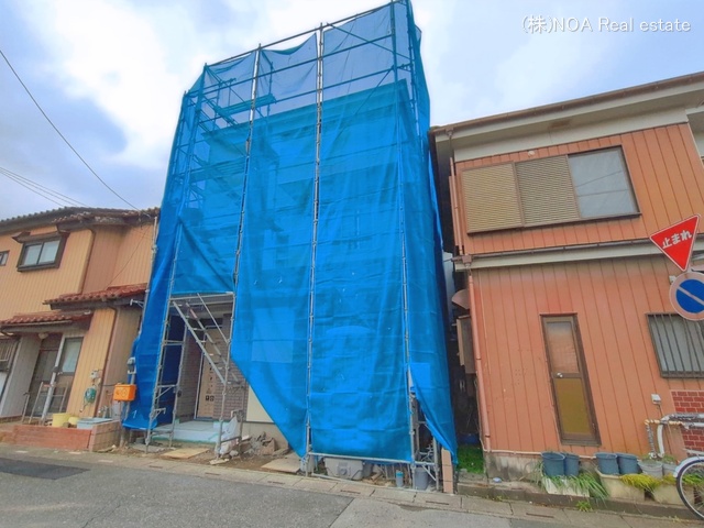 埼玉県川口市芝西１丁目の新築戸建てシート写真 2026年5月14日撮影
