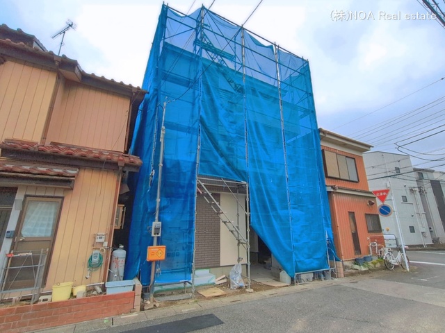 埼玉県川口市芝西１丁目の新築戸建てシート写真 2026年5月14日撮影