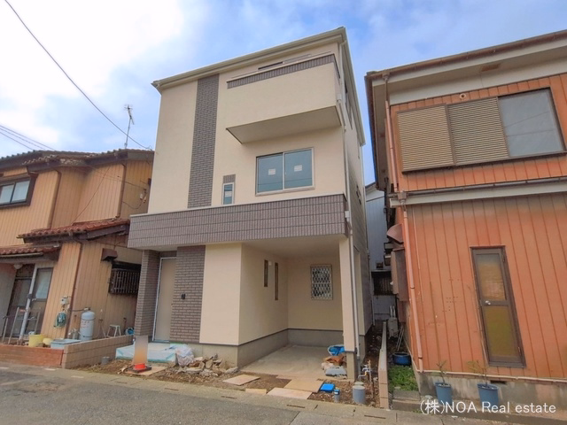 埼玉県川口市芝西１丁目の新築戸建て外構写真 2026年6月23日撮影