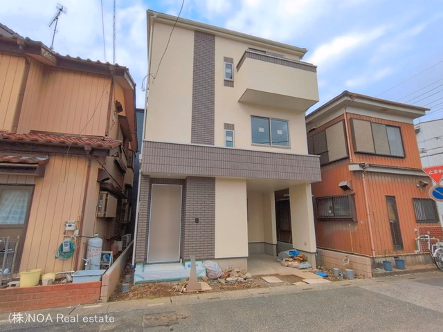埼玉県川口市芝西１丁目の新築戸建て外構写真 2026年6月23日撮影