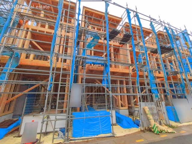 埼玉県川口市大字小谷場の新築戸建て上棟写真 2026年6月24日撮影