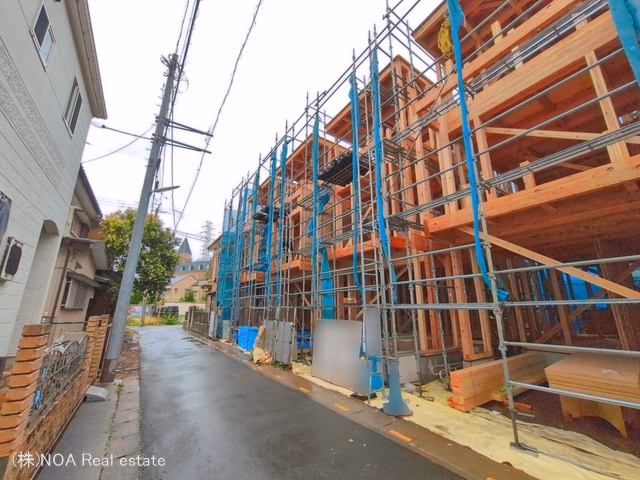 埼玉県川口市大字小谷場の新築戸建て上棟写真 2026年6月24日撮影