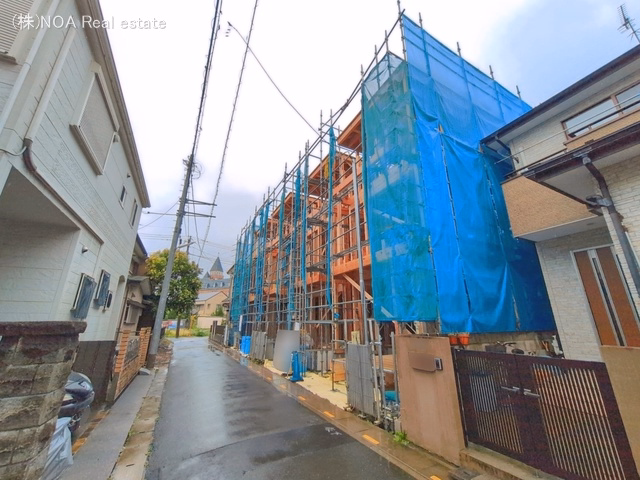 埼玉県川口市大字小谷場の新築戸建て上棟写真 2026年6月24日撮影