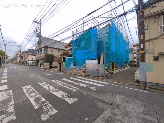 埼玉県川口市西青木４丁目の新築戸建てシート写真 2026年6月25日撮影