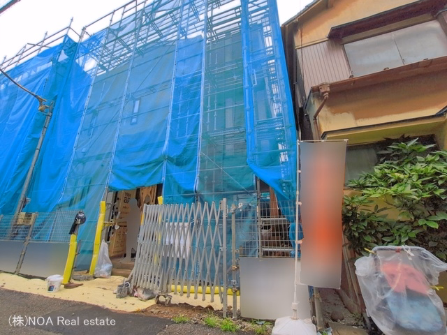 埼玉県川口市西青木４丁目の新築戸建てシート写真 2026年6月25日撮影