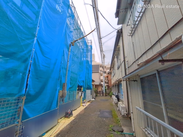 埼玉県川口市西青木４丁目の新築戸建てシート写真 2026年6月25日撮影