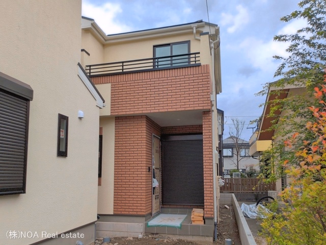 埼玉県川口市南鳩ヶ谷2丁目の新築戸建て外構写真 2026年7月5日撮影