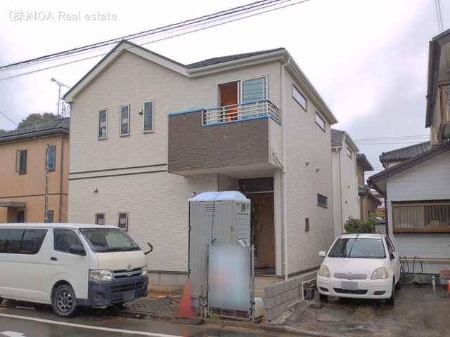 埼玉県川口市大字源左衛門新田の新築戸建て外構写真 2026年7月1日撮影