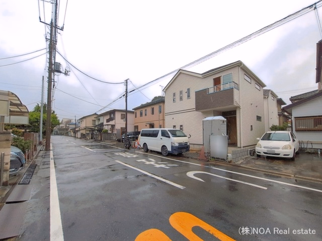 埼玉県川口市大字源左衛門新田の新築戸建て外構写真 2026年7月1日撮影