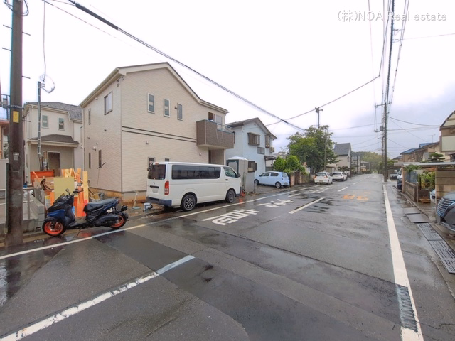 埼玉県川口市大字源左衛門新田の新築戸建て外構写真 2026年7月1日撮影