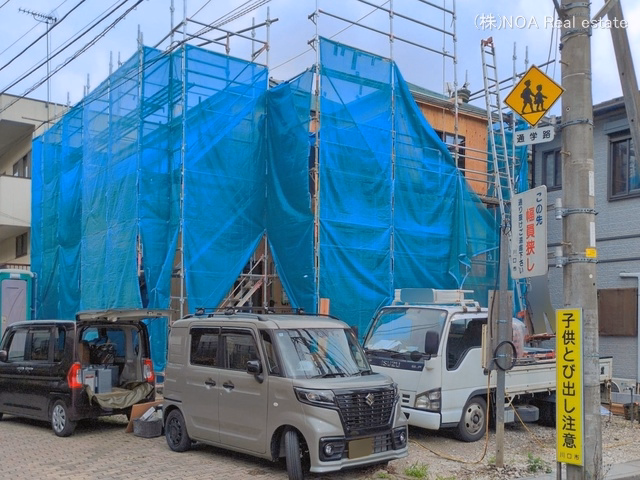 埼玉県川口市大字伊刈の新築戸建て上棟写真 2026年6月29日撮影