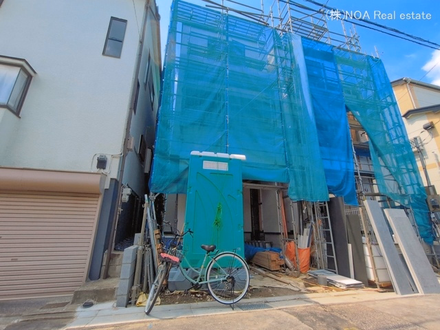 埼玉県川口市上青木西４丁目の新築戸建てシート写真 2026年7月8日撮影