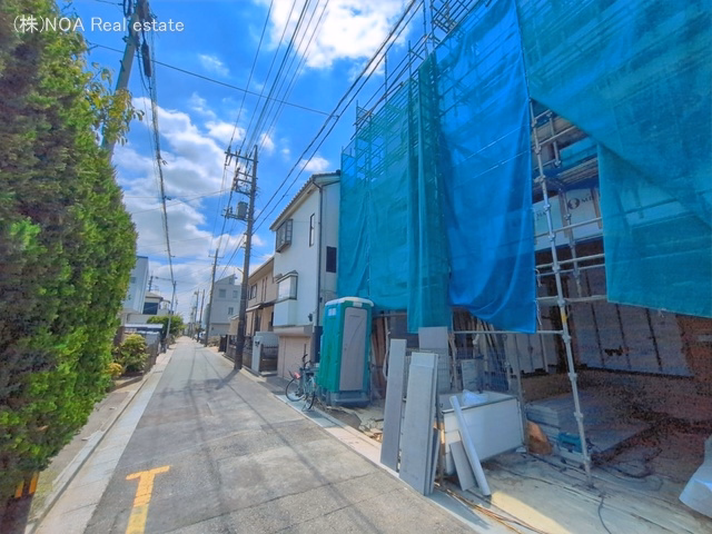 埼玉県川口市上青木西４丁目の新築戸建てシート写真 2026年7月8日撮影