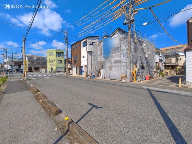 埼玉県川口市前川２丁目の新築戸建てシート写真 2026年7月8日撮影