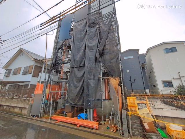埼玉県川口市元郷4丁目の新築戸建てシート写真 2026年7月16日撮影
