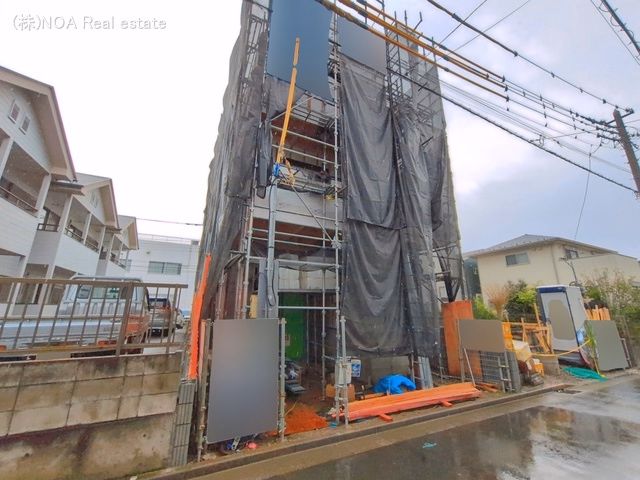 埼玉県川口市元郷4丁目の新築戸建てシート写真 2026年7月16日撮影