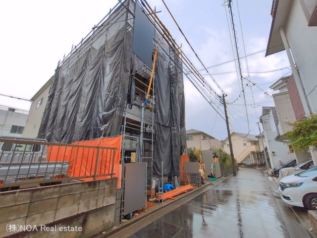 埼玉県川口市元郷4丁目の新築戸建てシート写真 2026年7月16日撮影