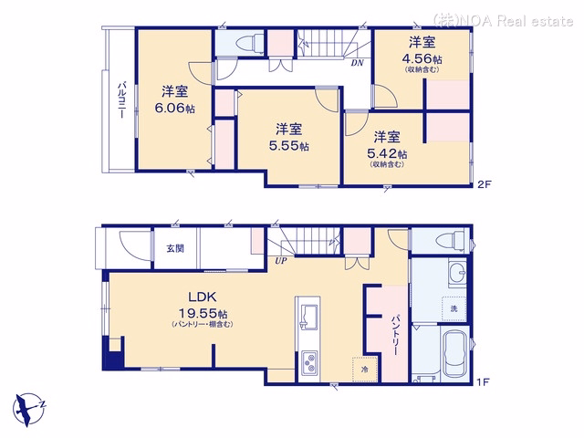 川口市大字安行原(戸建)03 間取図