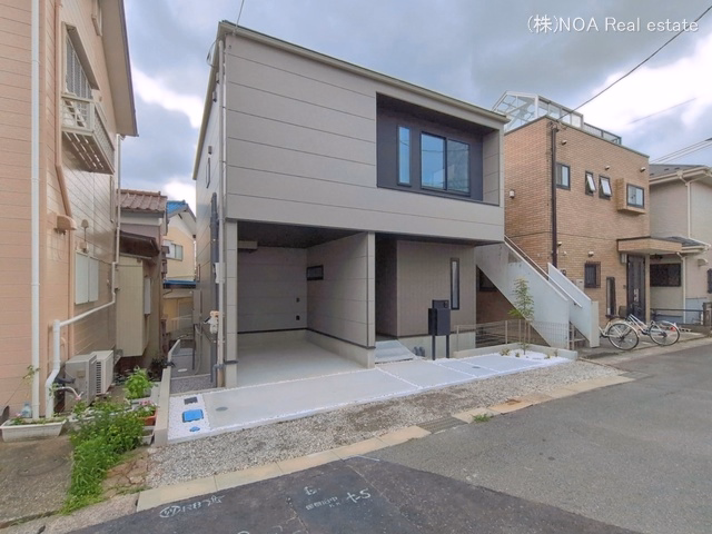 埼玉県川口市鳩ヶ谷本町４丁目の新築戸建て完成写真 2026年7月27日撮影